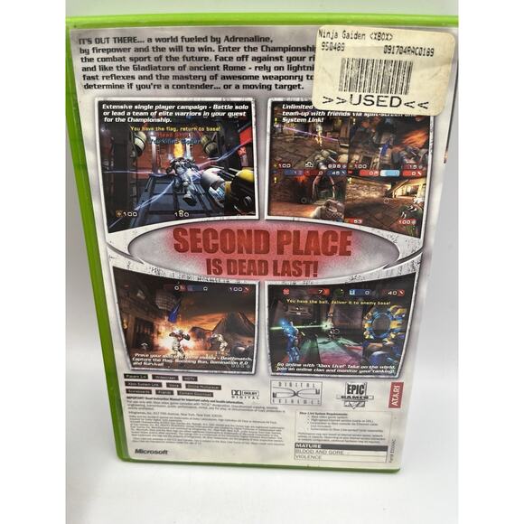 Unreal Championship (Original Xbox) Complete w/ Manual CIB - Tested - Picture 7 of 8